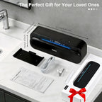 Smart Wall-Mounted Toothbrush Sanitizer Automatic Fan Drying UV Anion Disinfection 99.99% Sterilization Rate USB Type-C Charging