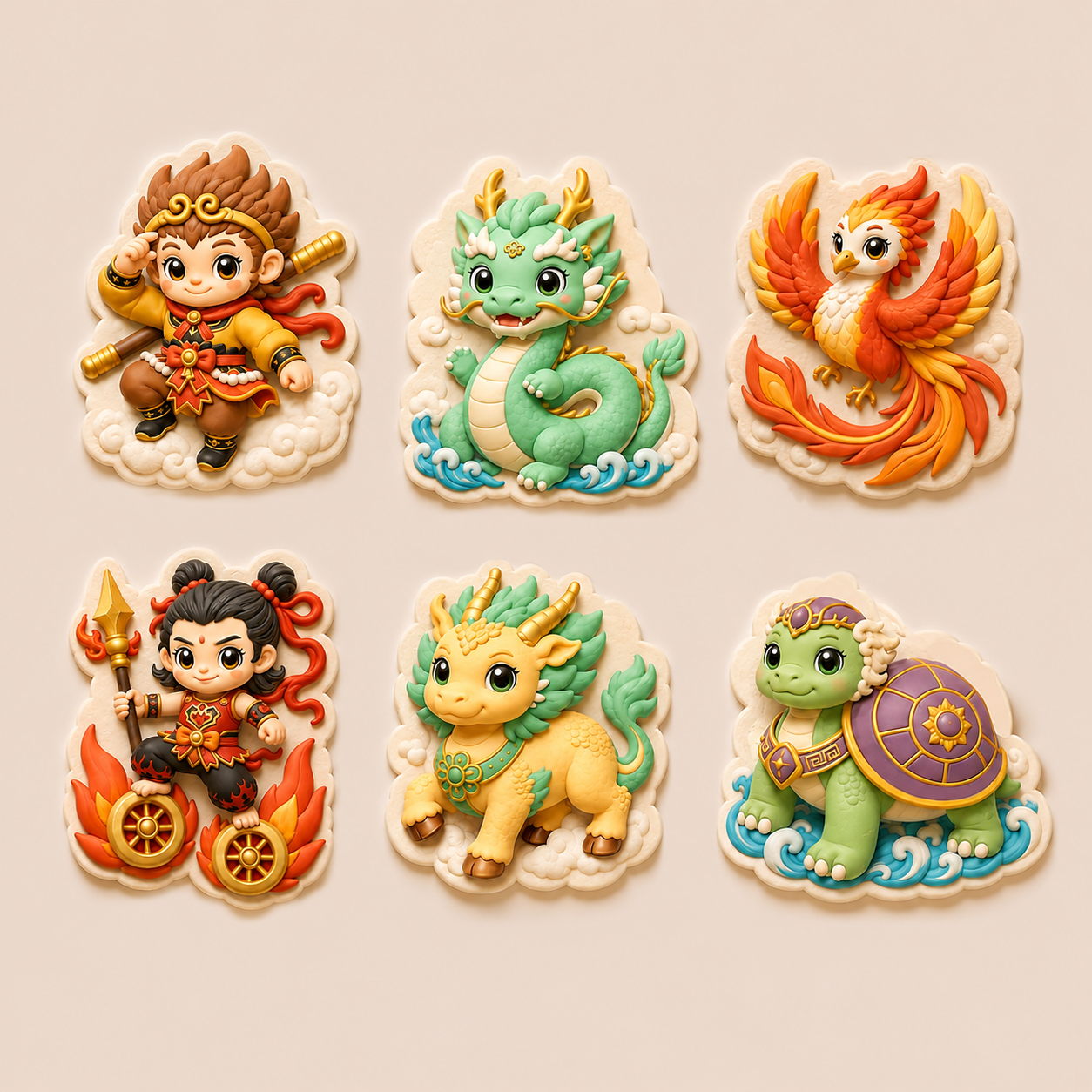 Bath Bombs for Kids / 6 Pack/Mythology Character